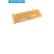 Teclado de Bamboo
CÓDIGO: CCB51
Teclado (español) 100% de madera de Bamboo. Incluye cable y conector USB.
• Tamaño: 46.4 x 15.8 x 1.8 cm.
• Colores: Madera (12).
• Impresión en: Serigrafía, Grabado Láser.