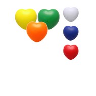 Corazón Anti-Stress
CÓDIGO: CCH32 	
• Tamaño: 7 x 6.7 x 4.6 cm.
• Colores: Blanco (01), Azul (02), Rojo (03), Naranjo (04), Amarillo (05), Verde (06).
• Impresión en: Tampografía, Grabado Láser.