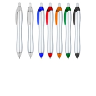 Bolígrafo Gordito Silver
CÓDIGO: CCL90
Bolígrafo "Gordito Silver" con cuerpo plateado opaco y terminales de color translúcido. Escritura azul.
• Tamaño: 13 x Ø 1.5 cm.
• Colores: Traslúcido (01), Azul (02), Rojo (03), Naranjo (04), Verde (06), Negro (08).
Impresión en: Serigrafía