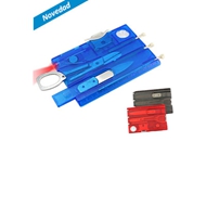 Card Tool con Luz Roja
CÓDIGO: CCH18
Card Tool 9 funciones con Luz Roja. Tamaño tarjeta de crédito.
• Tamaño: 8.1 x 5.5 x 0.5 cm. (cerrada).
• Colores: Azul Frozen (02), Rojo Frozen (03), Negro Frozen (08).
• Sugerencia de Impresión: Serigrafía.