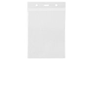 Porta-Credencial Grande
CÓDIGO: CCA5 	
Porta-Credencial Grande de PVC Clear, para Credenciales de 9.2 x 13.2 cm. Visibilidad por ambos lados. Presentación Vertical.
• Tamaño: 10.5 x 16 cm.