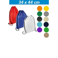Eco Drawsting Bag
CÓDIGO: CCE8 	
Bolso-Mochila Ecológico tipo Morral, en Tela TNT, 100 por ciento reciclable y biodegradable.
• Tamaño: 34 x 44 cm
• Colores: Blanco (01), Azul Rey (02), Rojo (03), Naranjo (04), Amarillo (05), Verde (06), Gris (07), Negro (08), Beige (09), Celeste (19), Azul Marino (20), Morado (26), Verde Pistacho (45), Café Claro (55).
• Impresión en: Serigrafía.